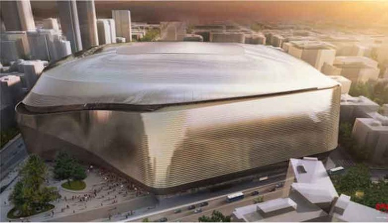 بالصور.. هذا هو التصميم الجديد لملعب ريـال مدريد