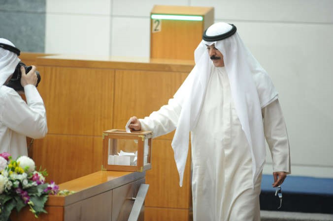 الشيخ محمد الخالد يدلي بصوته