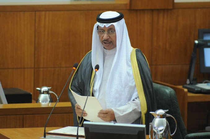 سمو رئيس مجلس الوزراء الشيخ جابر المبارك يلقي الخطاب الاميري