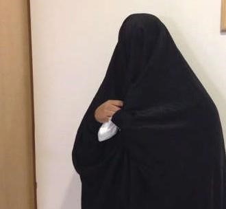 الوافدة بعد ضبطها في منطقة سعد العبدالله﻿