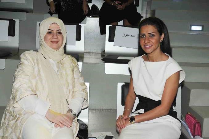 د ماجدة القطان ودياسمين عبد الغفور