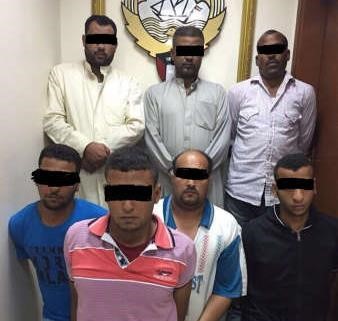 الموقون للاشتباه ثبت تورط 4 منهم في الجريمة ﻿