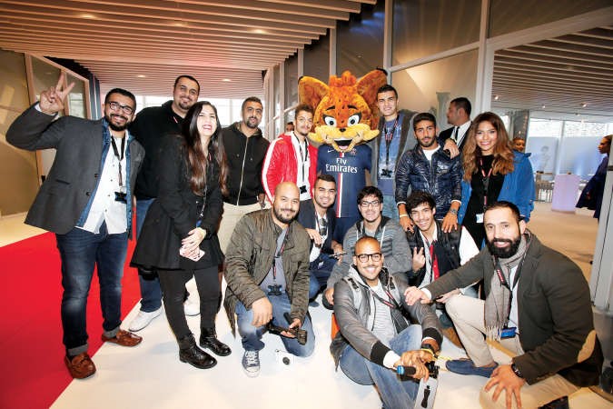 Ooredoo نظمت رحلة لنادي باريس سان جرمان بمشاركة عدد من الإعلاميين والطلبة