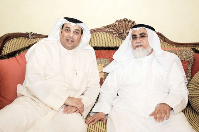 يعقوب الصانع مرحبا بعبد المحسن الجارالله الخرافي