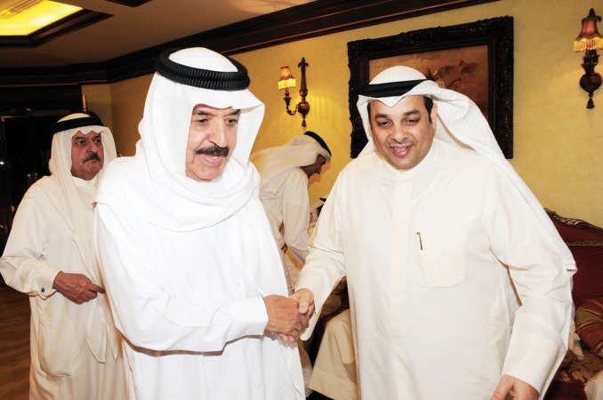 عبدالله الفارس مهنئا يعقوب الصانع 