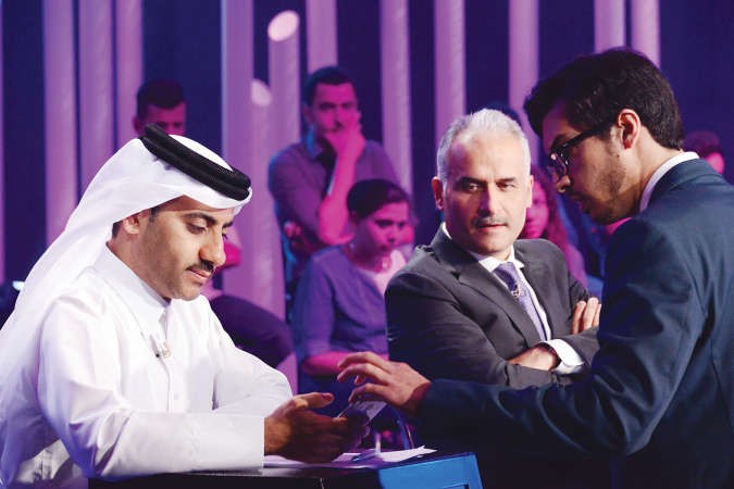 ذياب الدوسري اثناء البرنامج