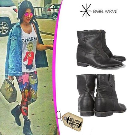 بوت هيفاء من isabel marant