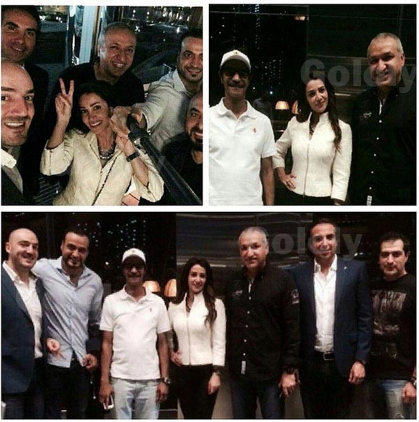 بالصور.. ديانا حداد.. برنسيسة بين أميرين في دبي