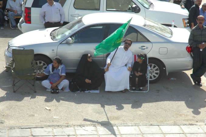 احدى الاسر المشاركة ﻿