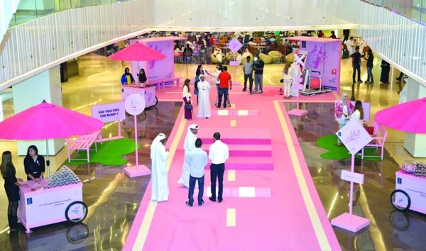 «زين» تختتم فعاليات حملة سرطان الثدي في برج الحمرا