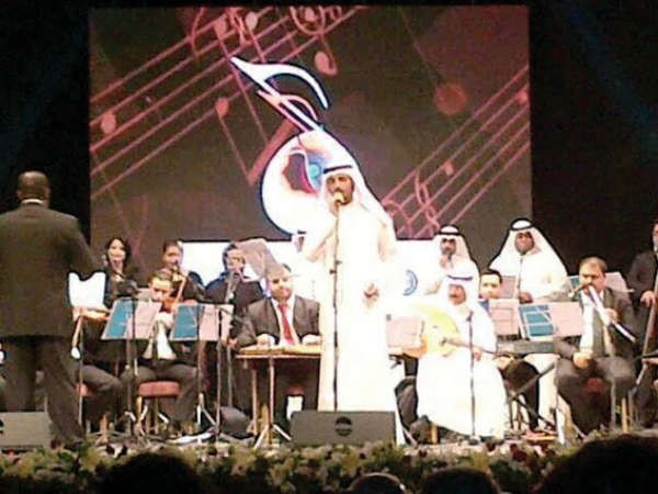فهد الزايد في حفل مهرجان الموسيقى الخليجية 2011