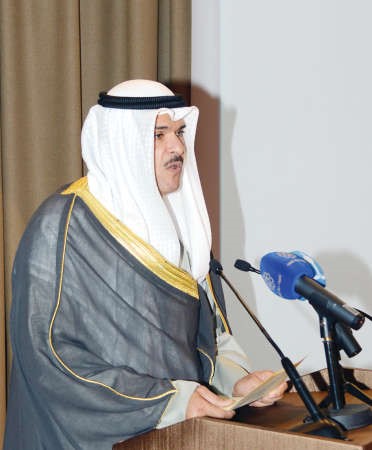 الشيخ سلمان الحمود متحدثا﻿