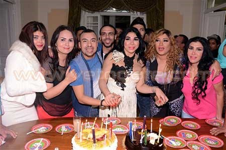 بالصور.. غادة إبراهيم تحتفل بعيد ميلادها