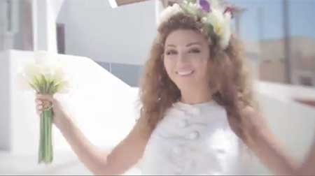 بالفيديو.. ميريام فارس تزيح الستار عن فيديو حفل زفافها وشهر العسل