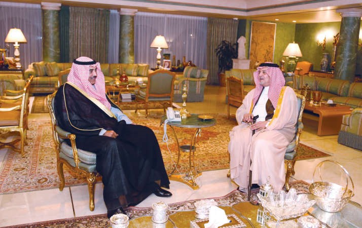 الشيخ صباح الخالدخلال لقائه مع صاحب السمو الملكي الامير سعود الفيصل﻿