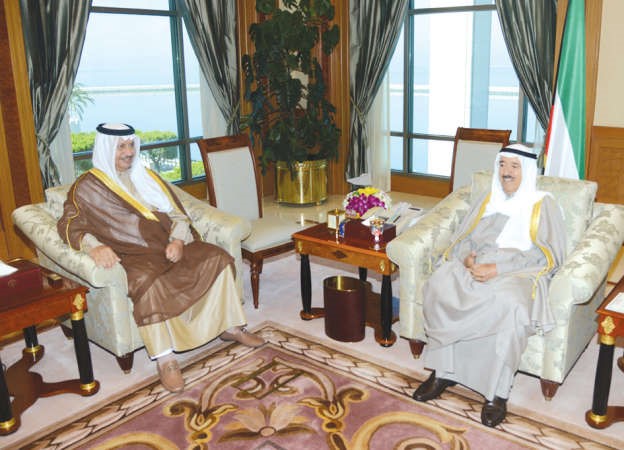 صاحب السمو الامير مستقبلا سمو الشيخ جابر المبارك