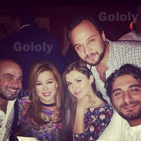 بالصور.. مكسيم خليل يحتفل بعيد ميلاده مع كندة علوش وسيرين عبدالنور