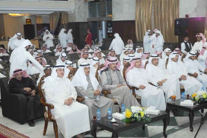 دعويد المشعان والنائب عسكر العنزي في مقدمة الحضور﻿