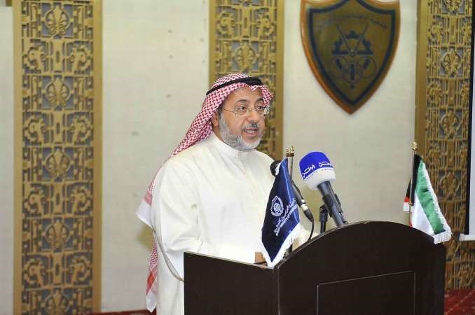 م اياد الحمود متحدثا