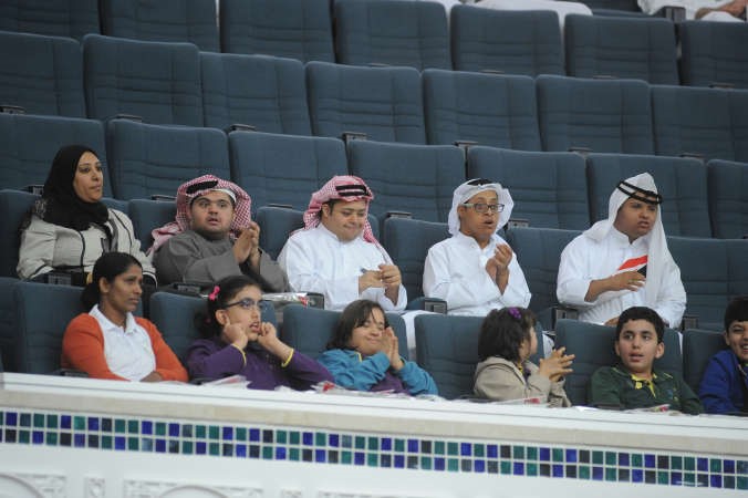 جانب من ذوي الاحتياجات الخاصة
