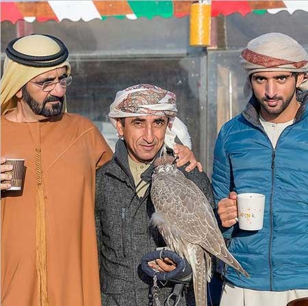 صورة: ولي عهد دبي: أحب اعرّفكم على انكل سعيد