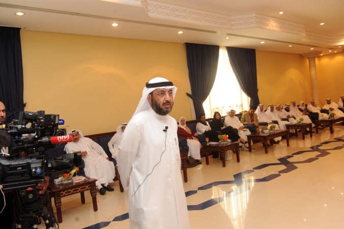 مطلال الاذينة متحدثا عن المشاريع الانشائية بالمحافظة