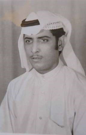 محمد دعيج في شبابه