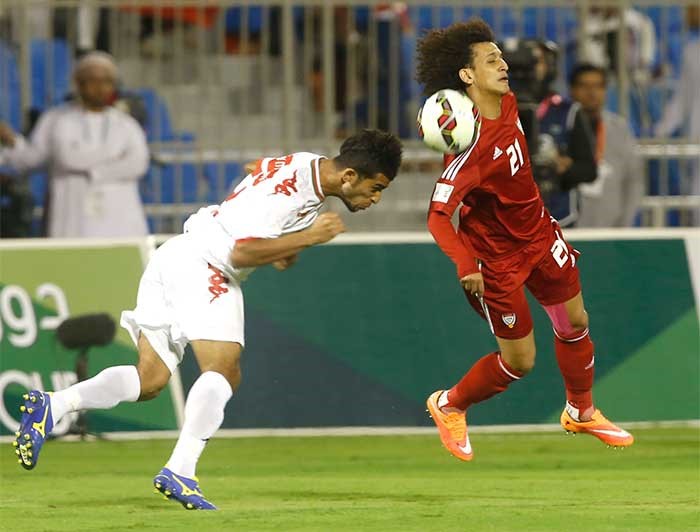 مباراة عمان والإمارات