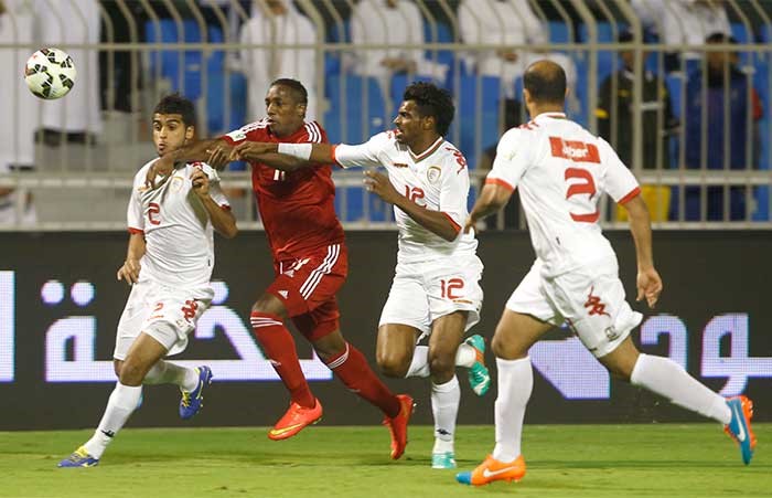 مباراة عمان والإمارات