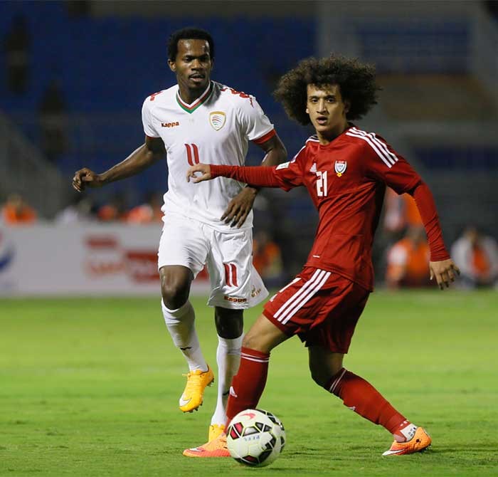 مباراة عمان والإمارات
