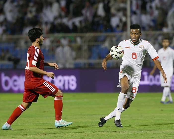 مباراة عمان والإمارات