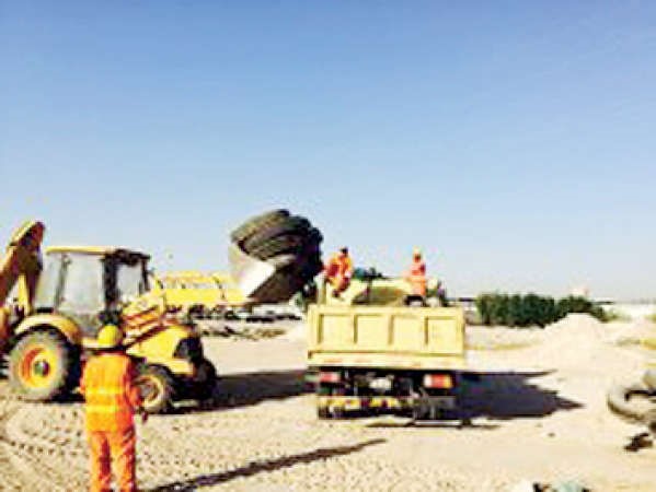 رفع الاطارات