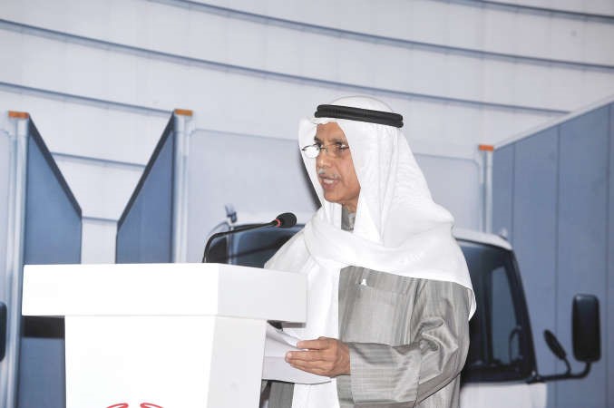 مبارك ناصر الساير ملقيا كلمته