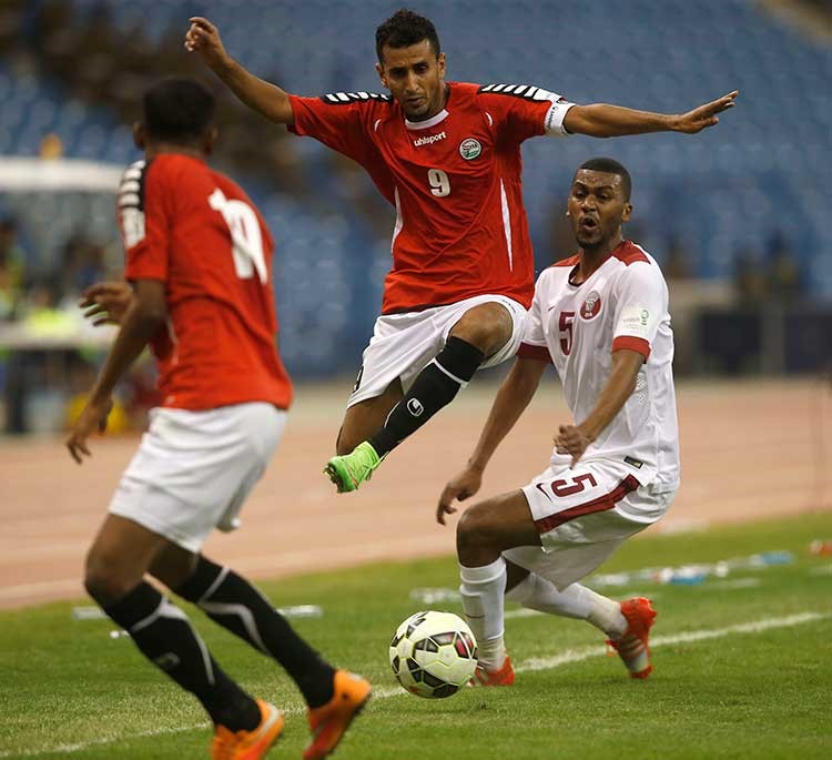 مباراة قطر واليمن