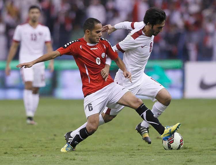 مباراة قطر واليمن