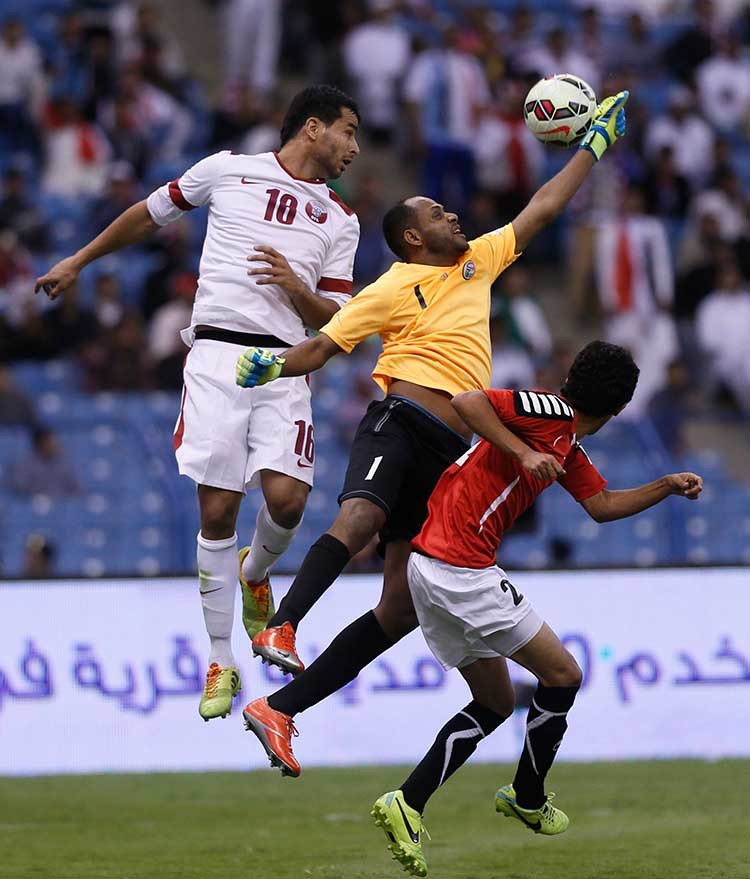 مباراة قطر واليمن