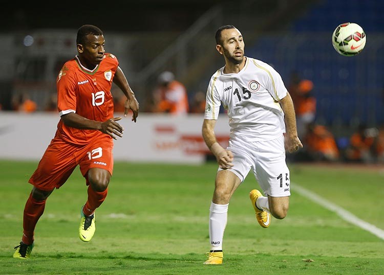 مباراة عمان والعراق