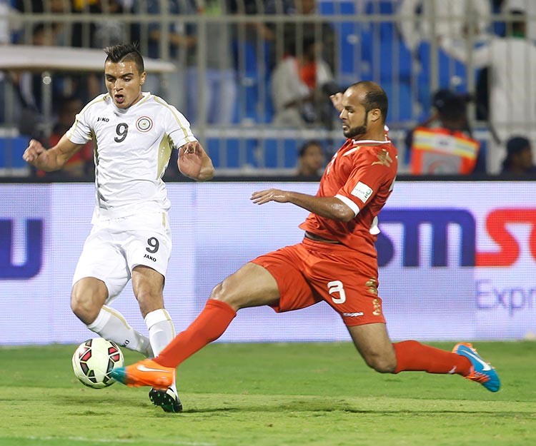 مباراة عمان والعراق
