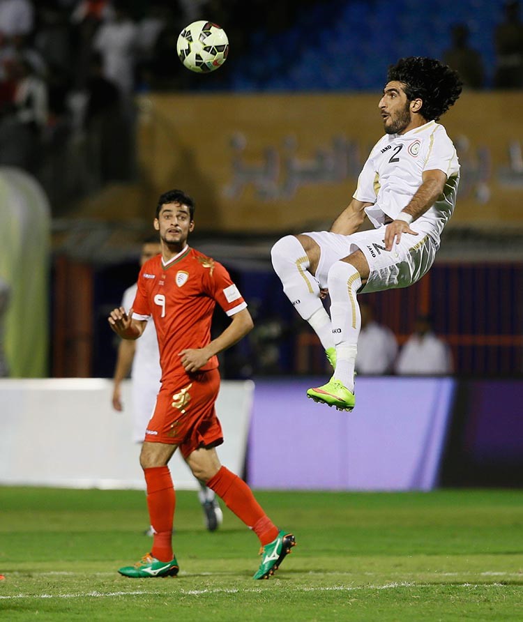 مباراة عمان والعراق