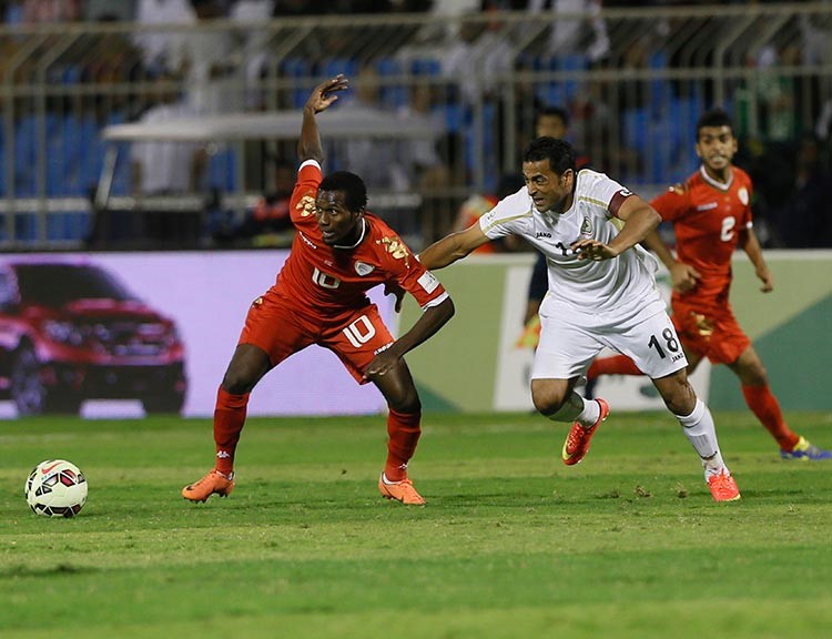 مباراة عمان والعراق