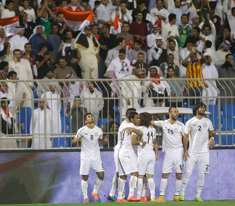 مباراة عمان والعراق