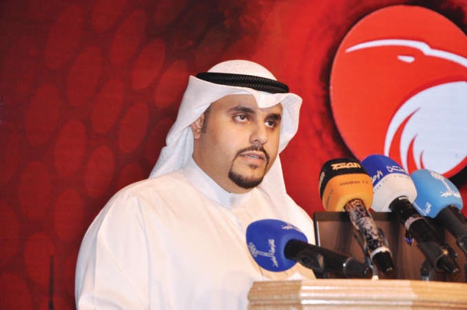 علي الابراهيم متحدثا احمد علي
