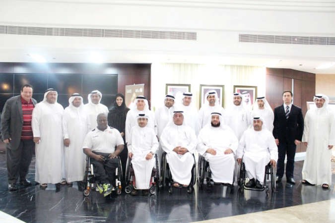 الاماراتيون متفائلون بحصولهم على رئاسة البارالمبي