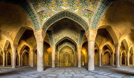 مسجد فاكيل، شيراز، ايران
