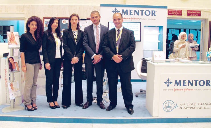 جناح شركة الساير الطبية في المؤتمر الثالث لجراحات التجميل﻿