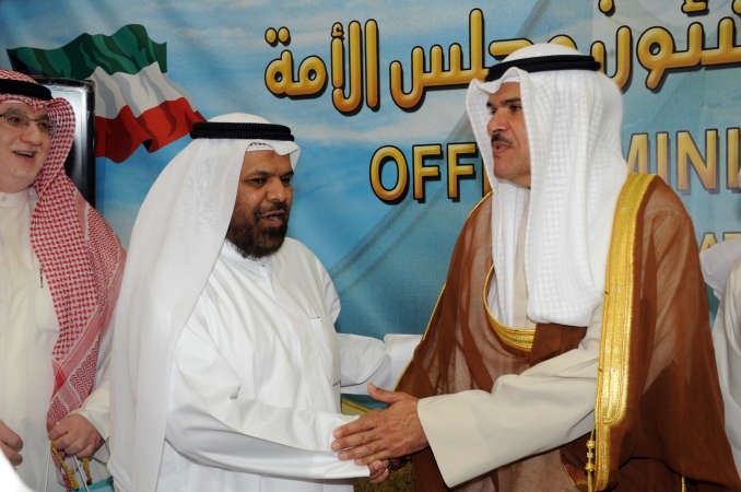 احمد الهيفي مرحبا بالحمود في ركن شؤون مجلس الامة