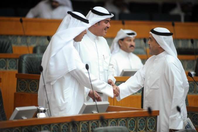 دعبدالله الطريجي وماضي الهاجري ومحمد البراك
﻿