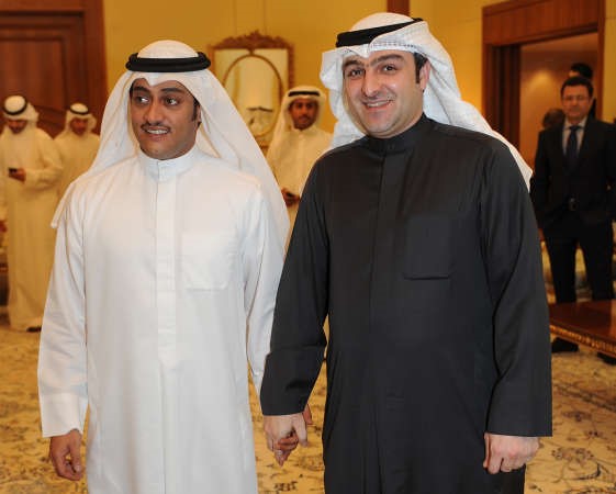 ياسر ابل وطلال الخرافي
