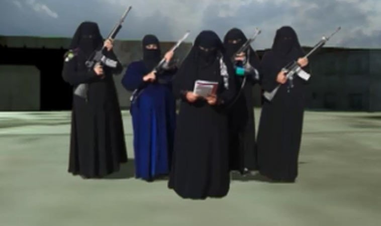 بالفيديو.. نساء "داعش".. مراهقات أوروبيات وأرامل سود 