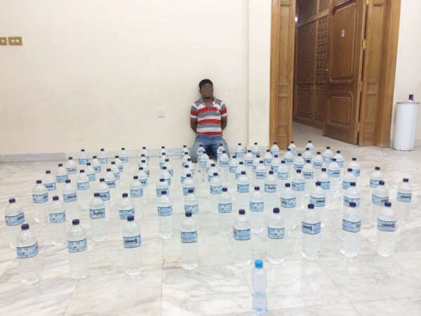 مضبوطات امن الفروانية من الخمور